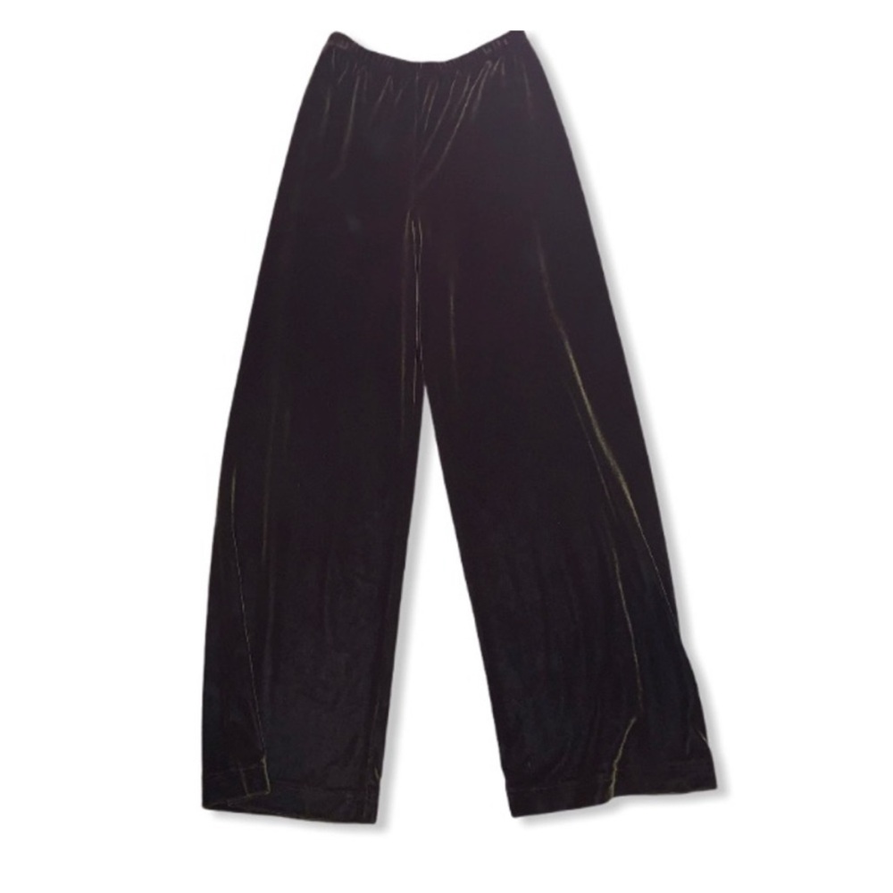 Y2K BCBG Velvet Tracksuit 3 Piece Set Jacket Mock Neck Top Pants Brown Sporty - Picture 7 of 13